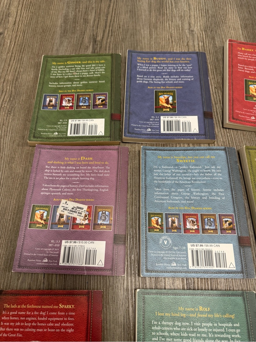 Dog Diaries 1-12 Series Paperback Books - Picture 10 of 13